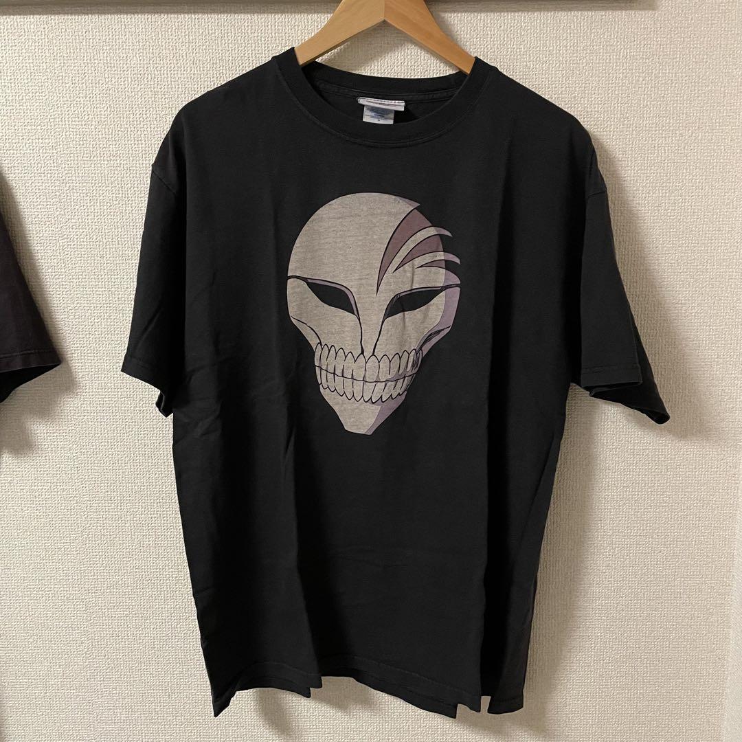 

[USED] BLEACH Ichigo Kurosaki Hollow Short Sleeve Shirt, Black, Anime Manga