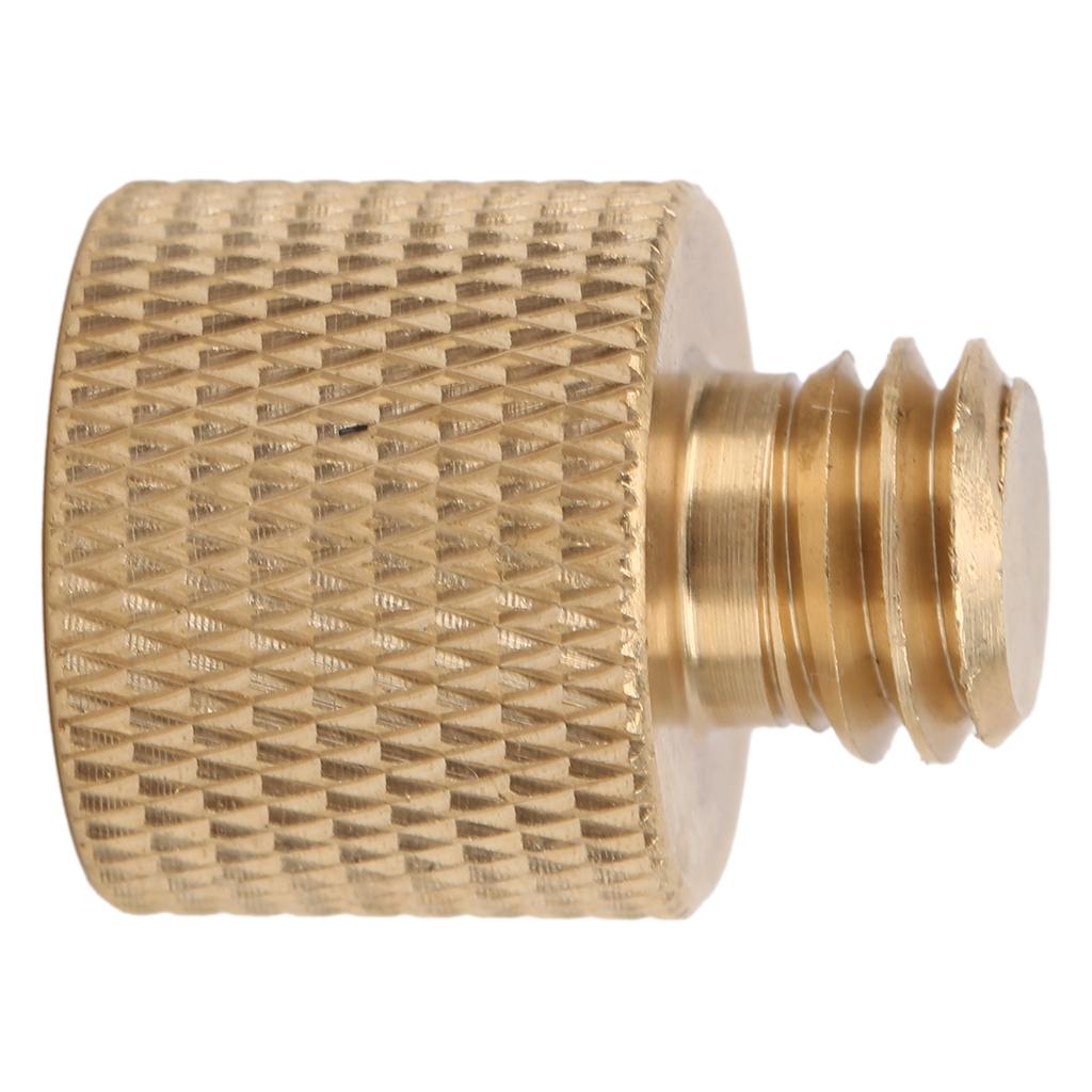 Brass Screw Adapter 3 8 Inch Male To 1 4 Inch Female Thread Reducer Screw Adapter for Camera Tripods