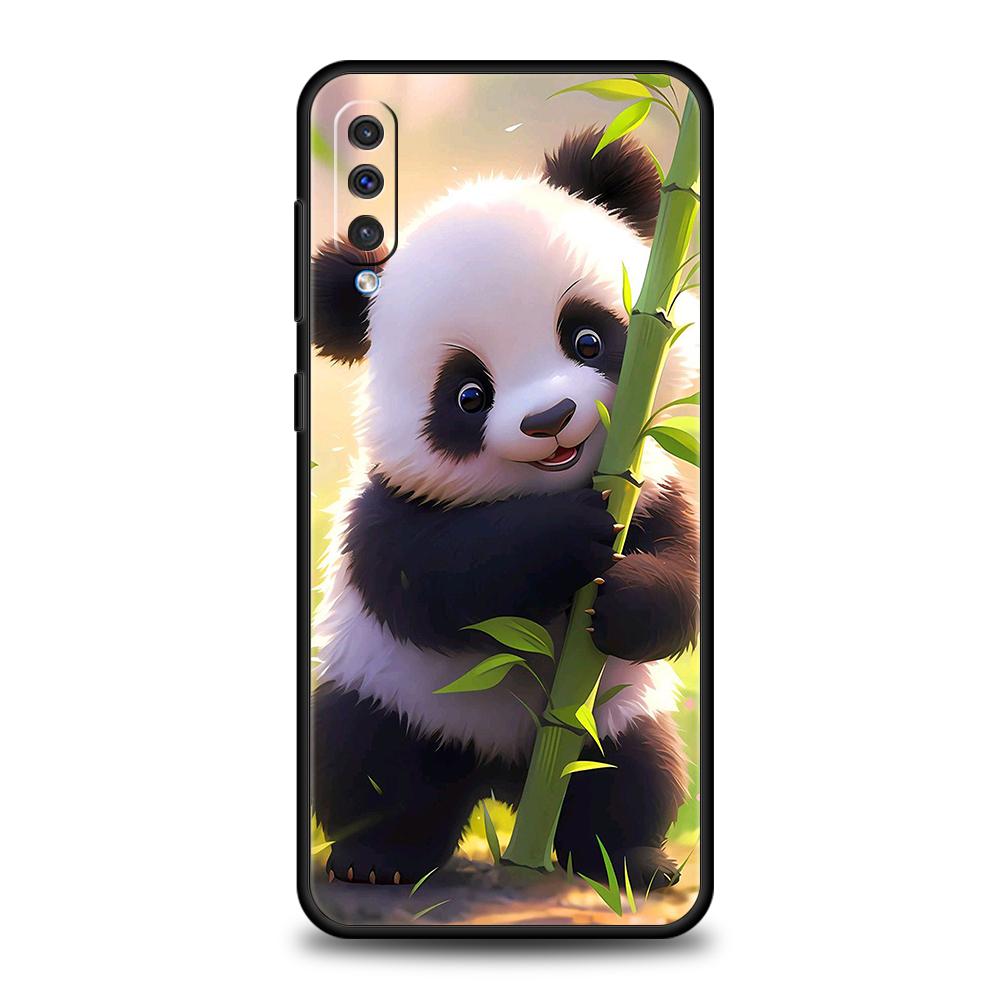 

Cartoon Lovely Panda Phone Case for Samsung Galaxy A24 A13 A53 A73 A33 A22 A12 A03 A05 A70 A50 A10 A20 5G Silicone Cover Shell Samsung A23