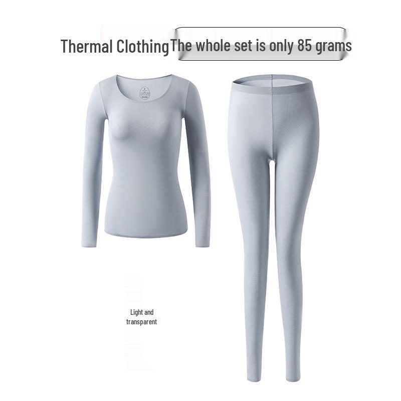Dam Höst/Vinter Ultratunt Fuktgivande Underställsset: Varma underkläder, Hudförskönande topp och byxor