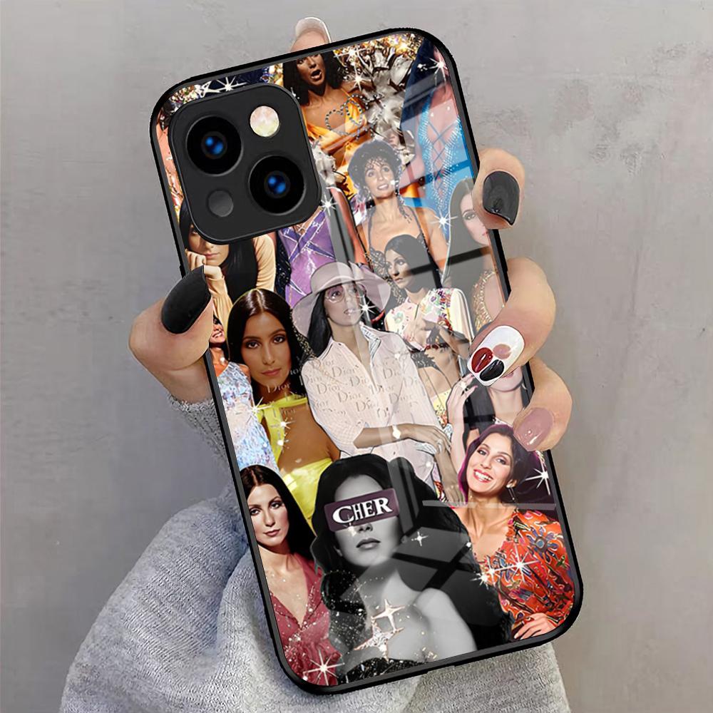 Is S-singer C-Chers Phone Case For IPhone 17 Pro Max 16 15 14 Pro Max 13 11 X Xs Xr 8 7Plus Glass Cover