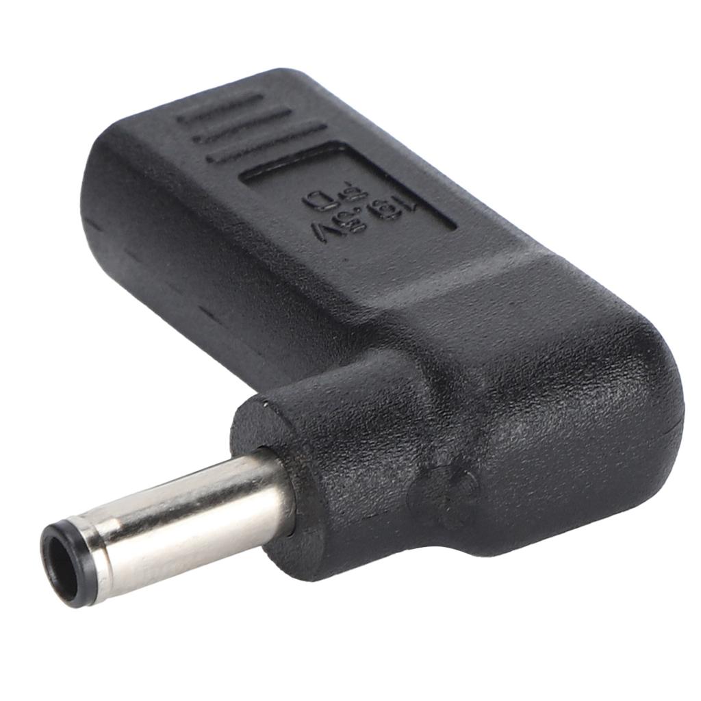 4.5x3.0mm TypeC Female to DC Male Power Adapter Portable TypeC to DC Adapter Compatible for DELL