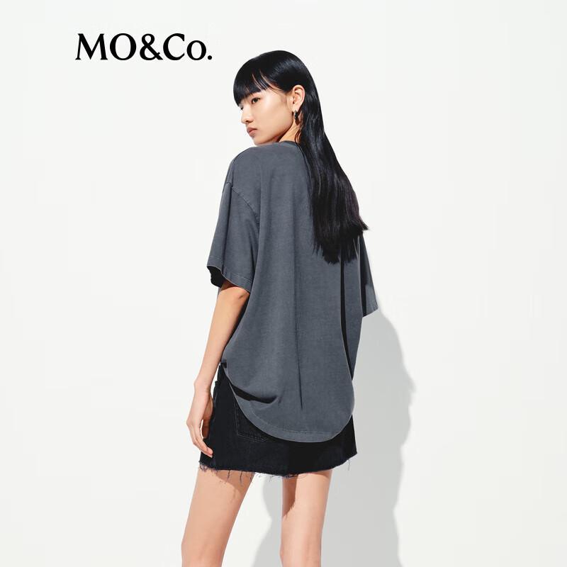 MO&Co. 2025 Summer Loose Fit Cotton Print T-Shirt