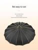 Baota 16-Rib Sun & Rain Bridal Photography Umbrella with Lace Trim and Curved Handle