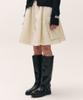Seteo (W) Padded Balloon Cargo Skirt Cream
