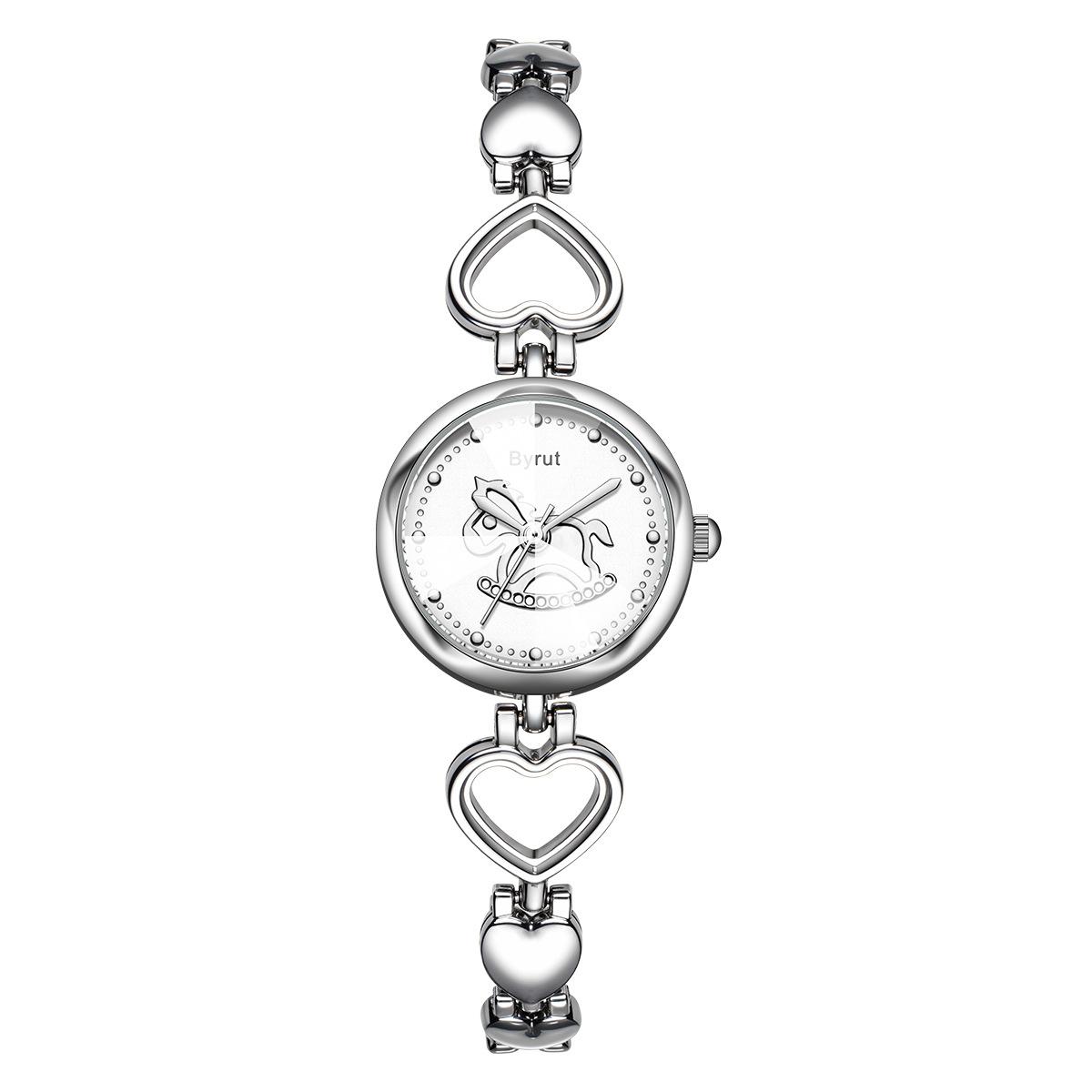 

Girls High-Value Cartoon Horse Watch Girls Student Light Luxury Niche Premium Sensitive Women S Watch One size fits all