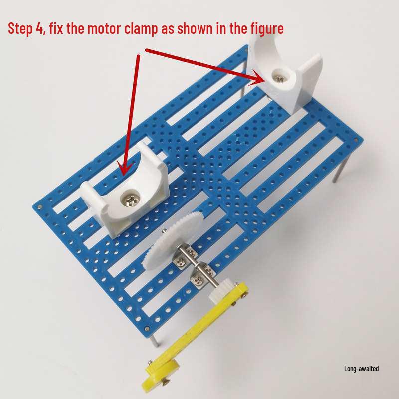 Handmade DIY Science Kit: Hand-Crank Generator & Model Fan Set