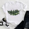 Aquarell Blume süße Damen T-shirt Frauen 90er Jahre Trend Mode Kurzarm Kleidung Print T-Shirt Grafik weibliche T-Shirt Top
