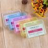 Retractable Clear Waterproof Card Cover Business Credit Cards Bank ID Card Sleeve Protect Holder Case for Student Women Men