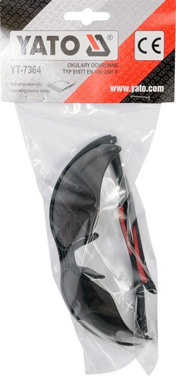 Gray Safety Glasses YT-7364 YATO