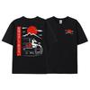 2025 New Japanese Style Car JDM Culture GTR Racing T-shirt Men's Printed Street Oversized Casual 100% Cotton Top T-shirt