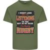 In My Head Im Playing Rugby Funny Unisexs Light Cotton TShirt