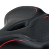 Saddle Bike Seat with Backrest Biking Height Adjustable Exercise Cushion Women Men