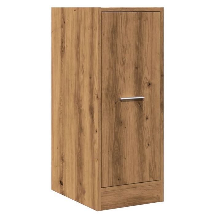 VidaXL Armoire d'apothicaire chêne artisanal bois d'ingénierie, coffre d'apothicaire, meuble d'apothicaire, coffre à tiroirs 855159