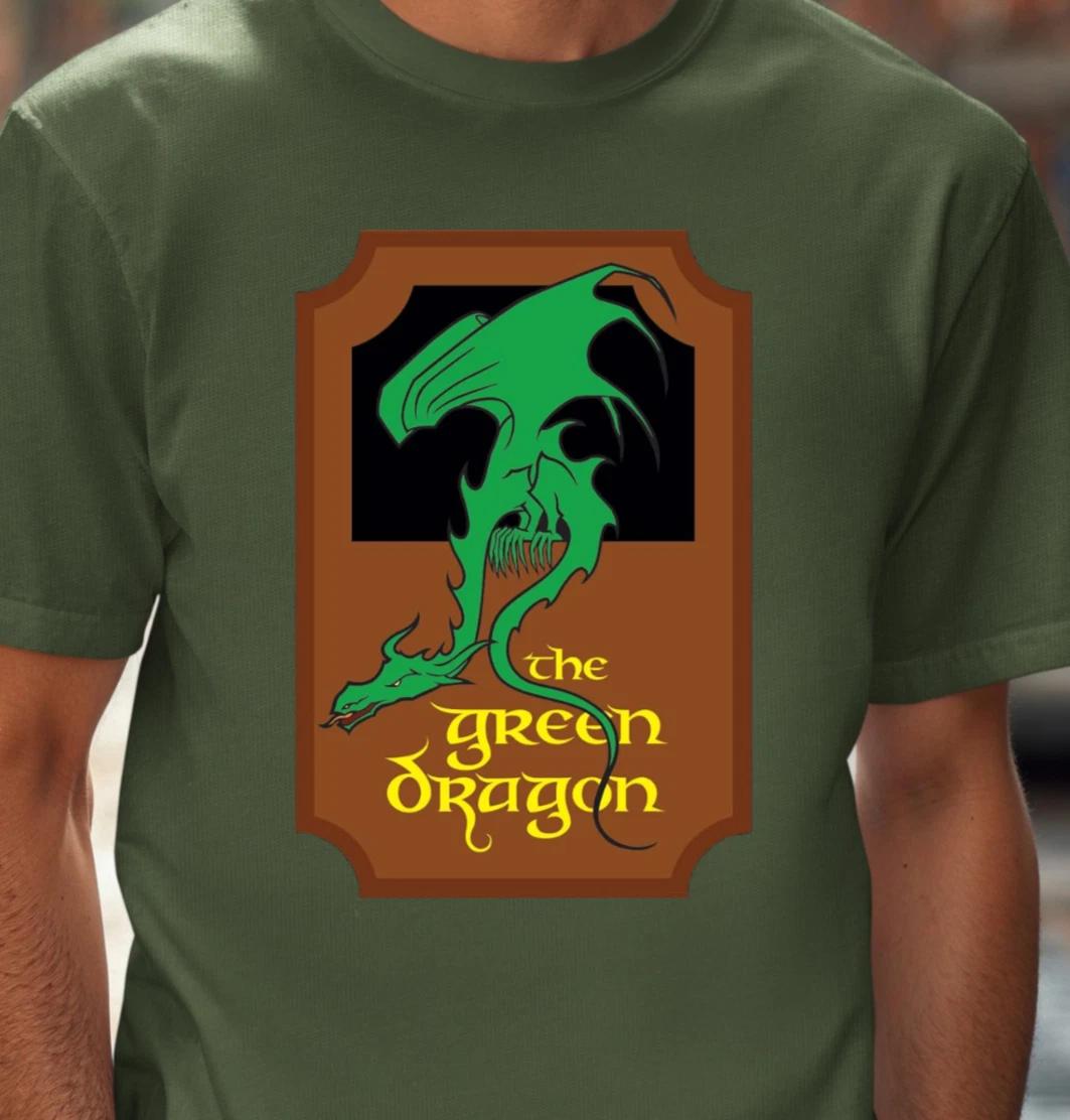 Green Dragon Inn LotR Inspired Unisex T-shirt, Fun Bar Tee, Tolkien Fan Shirt 2XL