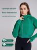 Women's Thickened Hooded Jacket for Autumn/Winter – Warm, Slimming, Zipper Sports Top for Yoga and Fitness