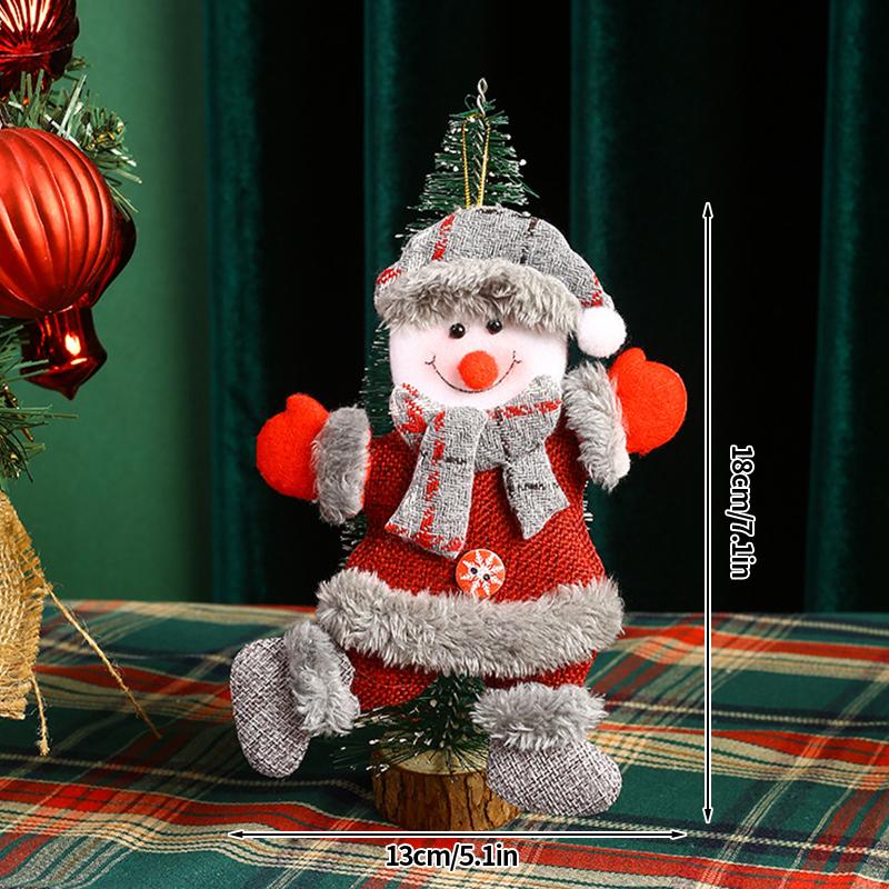 Christmas Dolls Christmas Ornaments  New Year Hanging Pendant Xmas Decor Christmas Gifts Doll Christmas Decorations Navidad