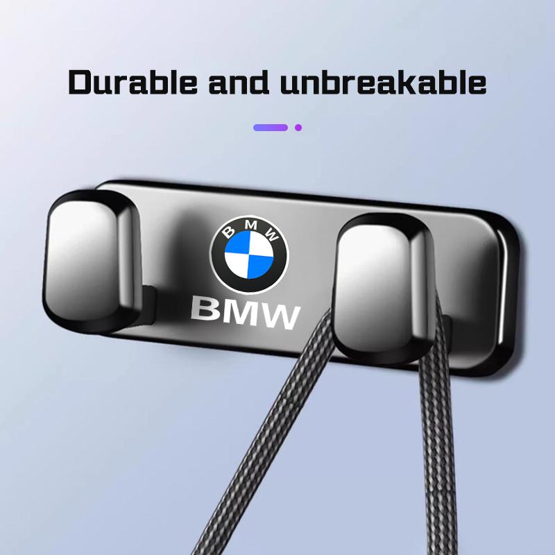 EBGU9 Adhesive Car Dashboard Hook For BMW X1 X3 X5 X6 X7 1 3 5 6 7 Series E70 E91 E87 F40 F48 G20 G30 Alloy Vehicle Hook Hanger Keys