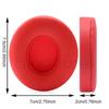 Replacement Protein skin/skin friendly cotton cloth/ Ice gel Memory sponge Earpads for Beats Solo 2 & 3 Wireless Headphones