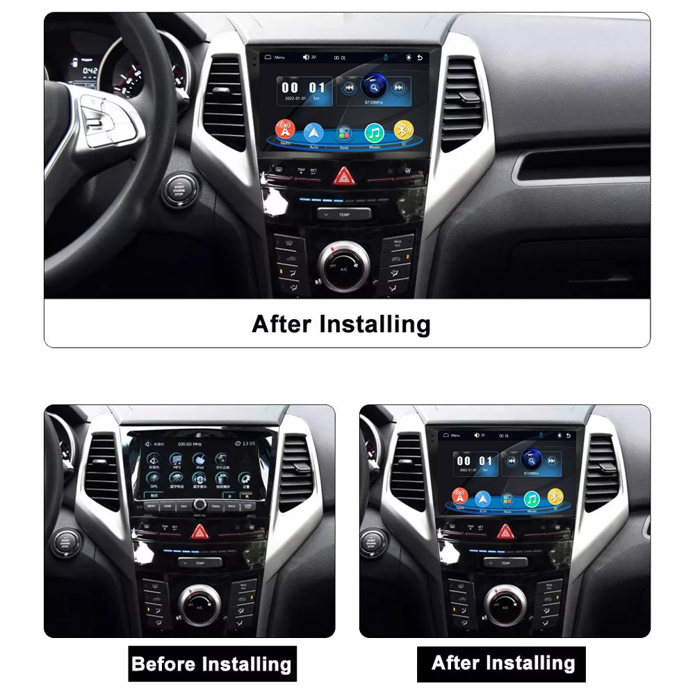 Icreative Car Radio Multimedia MP5 Player Head Unit Stereo BT For SsangYong Tivolan Tivoli 2014-2017