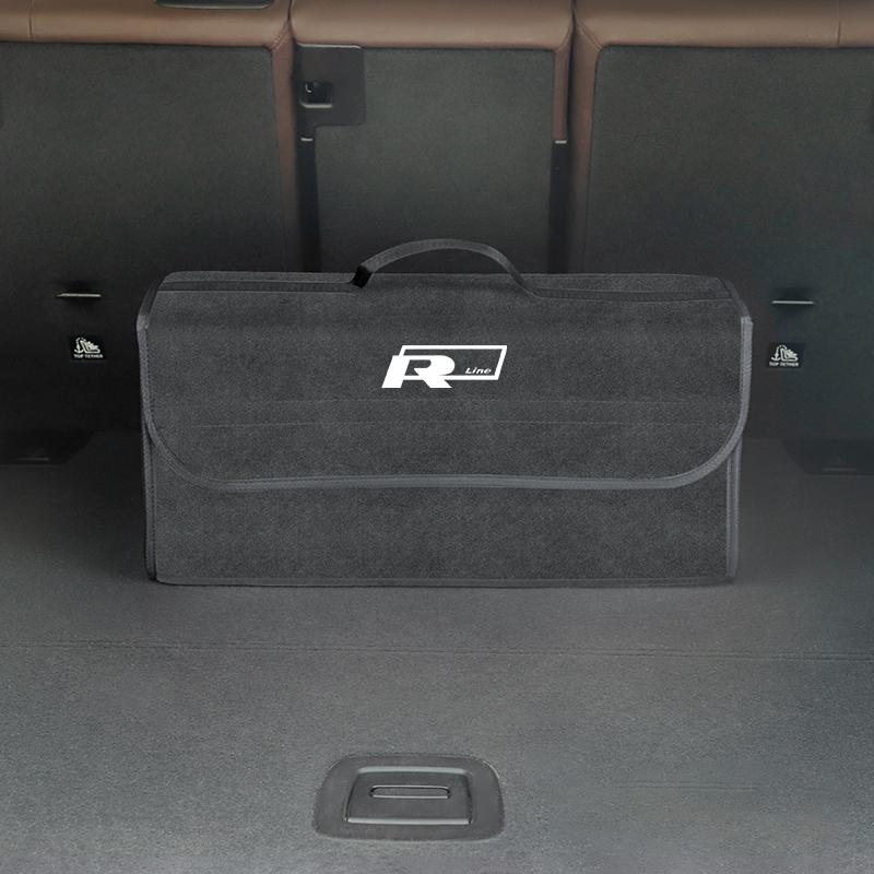 OPQ1 2026 Hot VOLKSWAGEN Car Trunk Organizer Bag Folding Tidying Box Storage Bins For VW GTI Polo Golf Passat Tiguan Arteon Touareg T