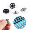 50 Pairs/set Clothes Shirts Stud Stainless Steel Fasteners  Metal Press Button Snap Buttons