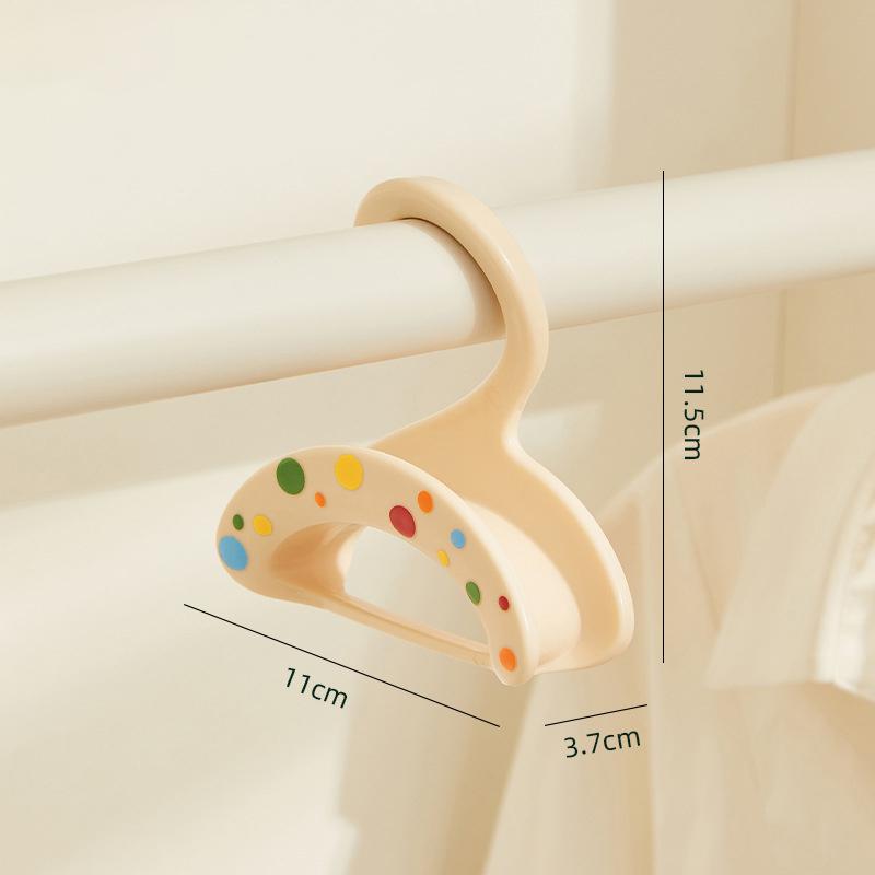 1PC Multifunction Wardrobe Handbag Organizer Arched Plastics Bag Hanger Hook Widen Space Saving Silk Scarf Hanging Storage Rack
