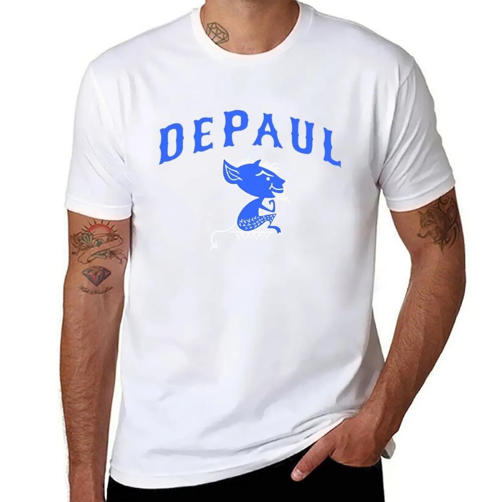 DePaul Mascot Design T-Shirt baggy shirts Louboutins essential t shirt new gifts and t-shirts fitted t shirts for men