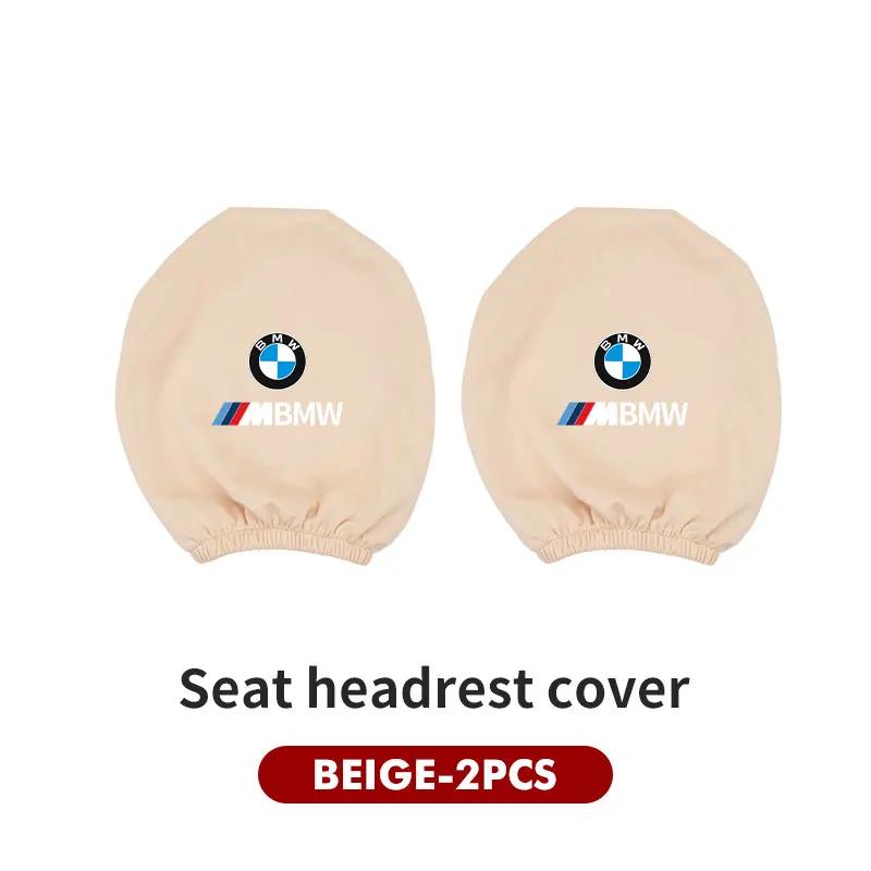 Autocollant de Voiture 2025 Siège Auto Chaud Appui-tête Oreiller de Nuque Housse de Protection Anti-poussière Pour BMW G30 G20 M3 M5 E91 E92 E93 E36 E70 X3 X4 X5