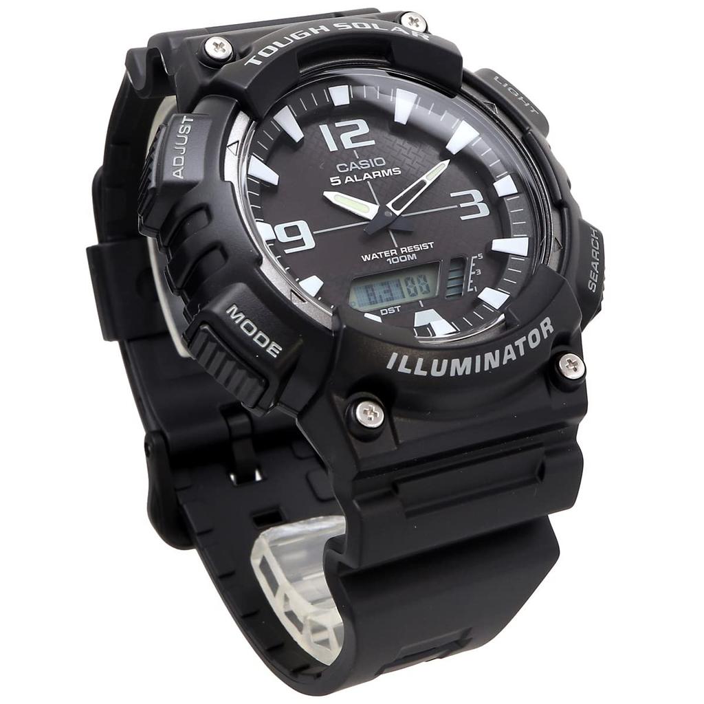 CASIO Tough Solar Quartz Watch Series Overseas Model [Casio] Analog-Digital AQ-S810 Men's (Black AQ-S810W-1AV)