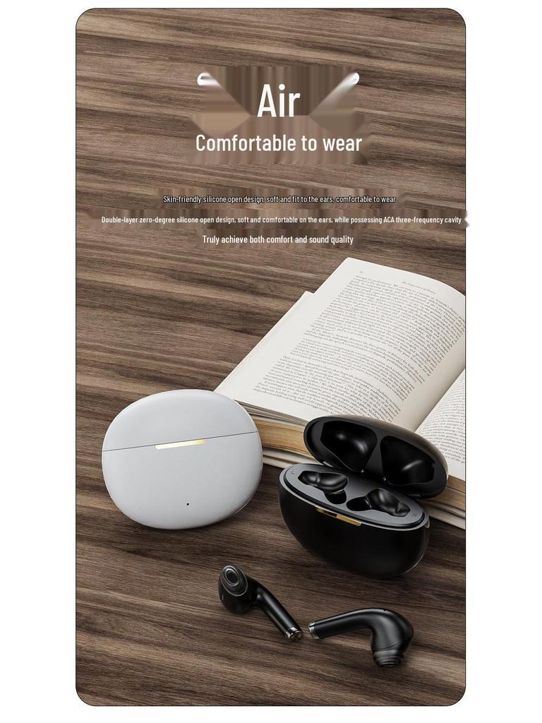 New True Wireless Bluetooth Earbuds T51: High Sound Quality, ENC Noise-Cancelling, Gaming-Optimized, Ultra-Long Battery Life