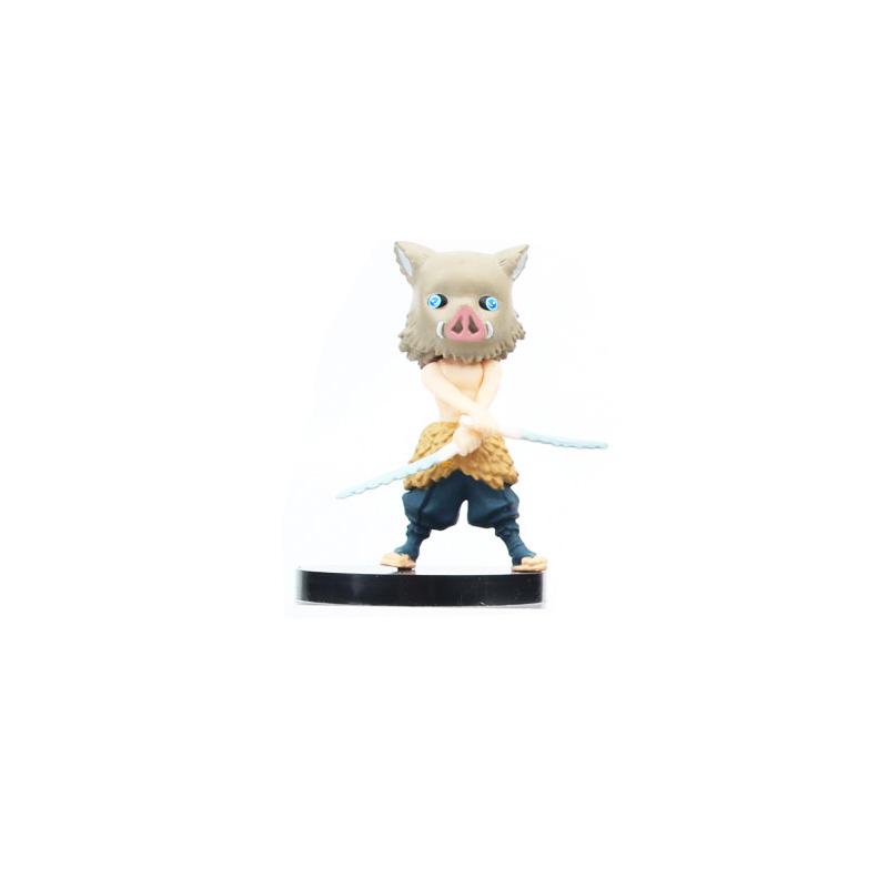 Anime Demon Slayer Figure Kimetsu No Yaiba Toy Figure Q Posket Kamado Tanjirou Kamado Nezuko PVC Model Toys