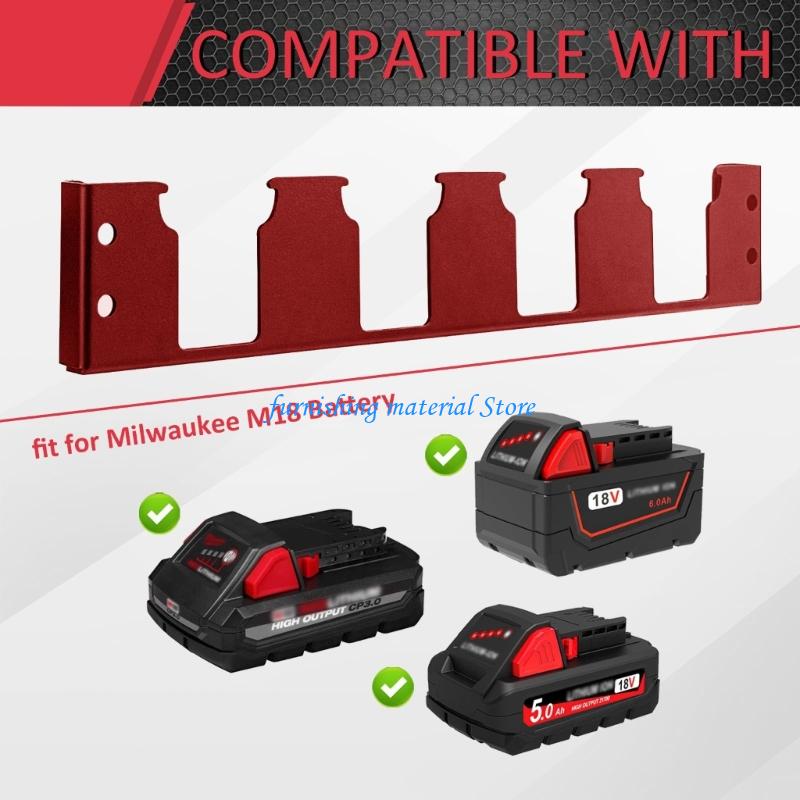 Y5GD Pack of 1 Efficiency Battery Mount for Professional Workshop Organization Structure