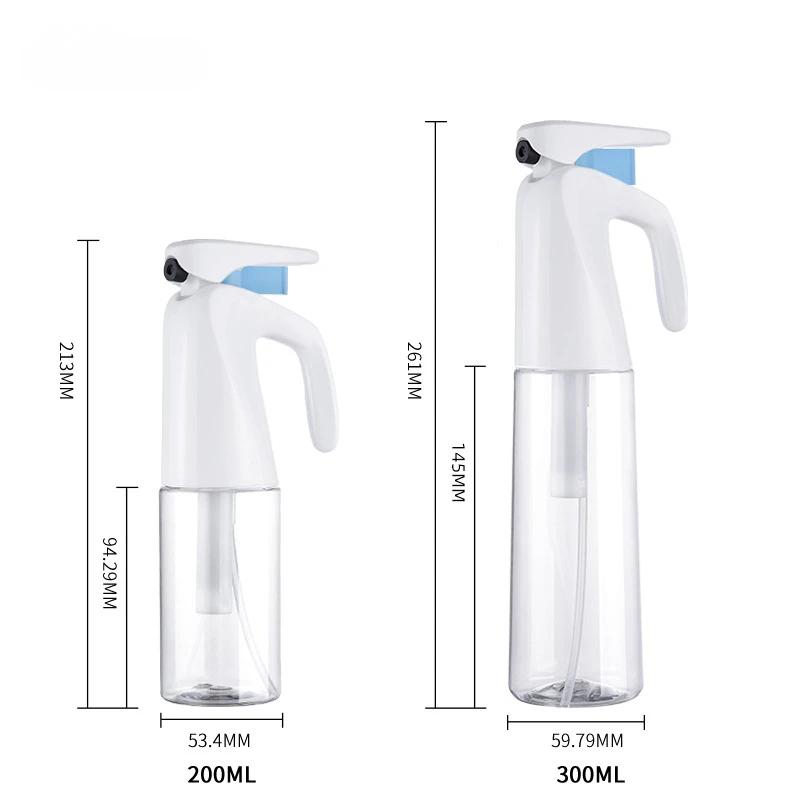 Ultra Fine Continuous Spray Bottle 200300ml Hairstyling Mist Portable Water Sprayer for Professional Barbers Plastic
