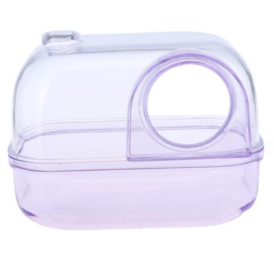 Hamster Bathtub Box for Small Animals Hamster Bath Accessories Dust Bath Pet Hamster Bathtub Digging Sand Container