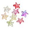 10pcs Colorful Glass Starfish Beads Star Czech Glass Loose Spacer Beads For DIY Bracelet Phone Chain Jewelry Making Accessories