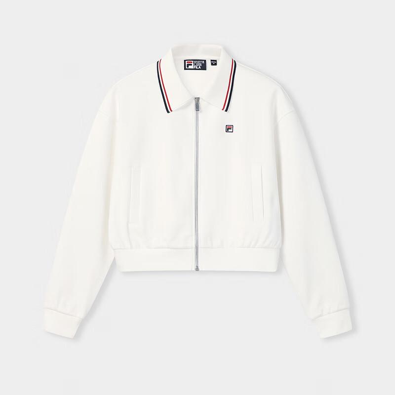 FILA Women s Knit Long-Sleeve Lapel Jacket M