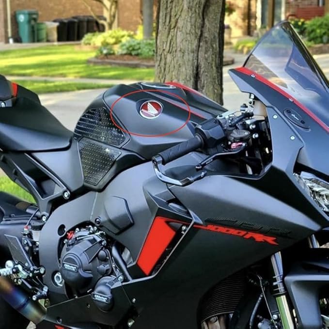 GenPick Für Honda Tank Neuer 3D Aufkleber Logo Motorrad Tankaufkleber Emblem