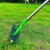 Garden Thatch and Leaf Rake for Lawn Care