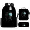 Our Middle School Student Schoolbag Cartoon Schoolbag Children's Backpack Satchel Animation