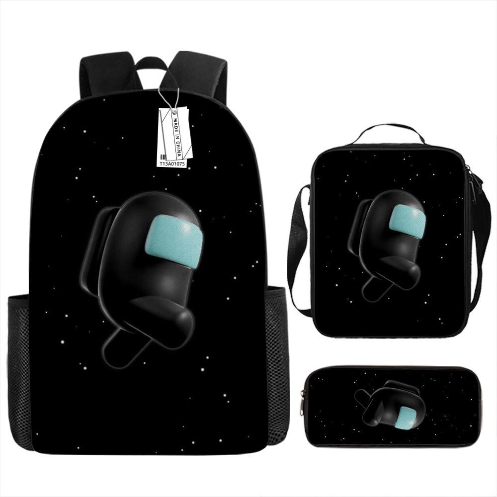 Our Middle School Student Schoolbag Cartoon Schoolbag Children's Backpack Satchel Animation