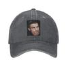 Christiano Ronaldo Baseball Caps Fashion Washed Denim Hats Outdoor Adjustable Casquette Hip Hop Baseball Cowboy Hat for Unisex