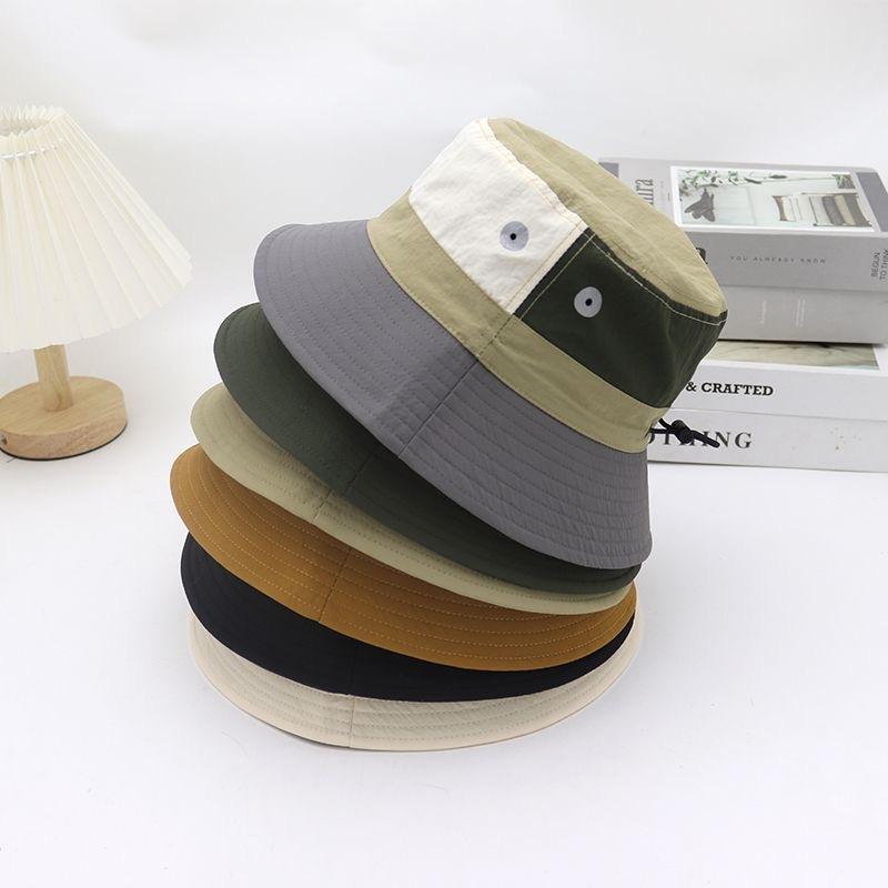 Light and fast drying mountaineering women spring summer adjustable outdoor versatile sunscreen basin hat couple sunshade bucket hat men and women