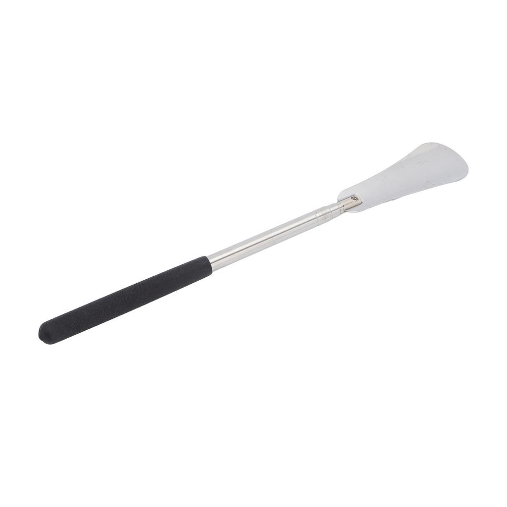 Long Shoe Horn Durable Rustproof Stainless Steel Plastic Handle 12in To 25in Length Adjustable Long