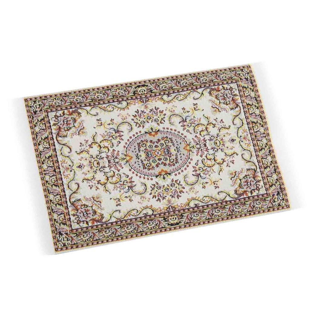 1:12 Bebek Evi Minyatür Halı Zarif Şık Kilim Bebek Evi Oturma Odası Dekorasyonu#3