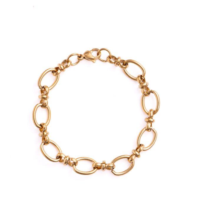 Bracelet Luxenter fini en or jaune 18 carats - Salbra