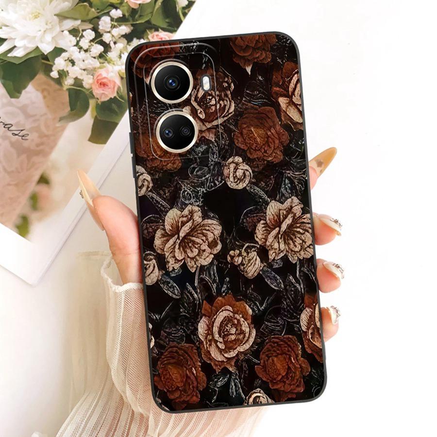 For Huawei nova 10 SE Case BNE-LX3 Soft Matte Camera Protective Bow flower Phone Case For Huawei Nova10SE Cover Coque 6.67''