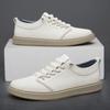 Men Casual Shoes Breathable High Quality Mens Sneakers British Style Men's Lace Up Men's Dress Shoes Genuine Leather Size 37-47