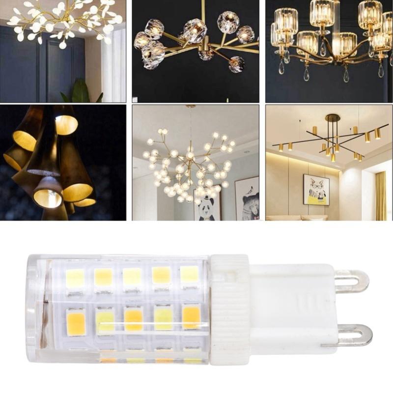 10PCS G9 220V LED Lamp Dimmable Ceramic LED Bulb Replace Halogen Lamp For Chandelier