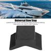 4in Universal Black Rubber Bow Stop Professional Boat V Block for Yachts Trailers Caravans